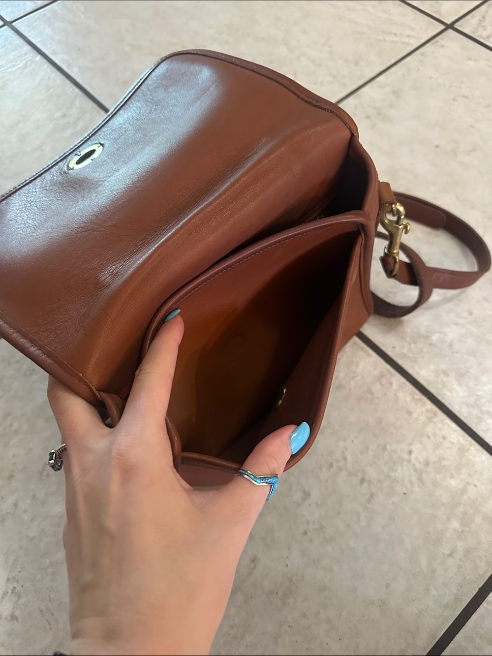 Vintage Coach Court Bag 9870 - Picture 11 of 12